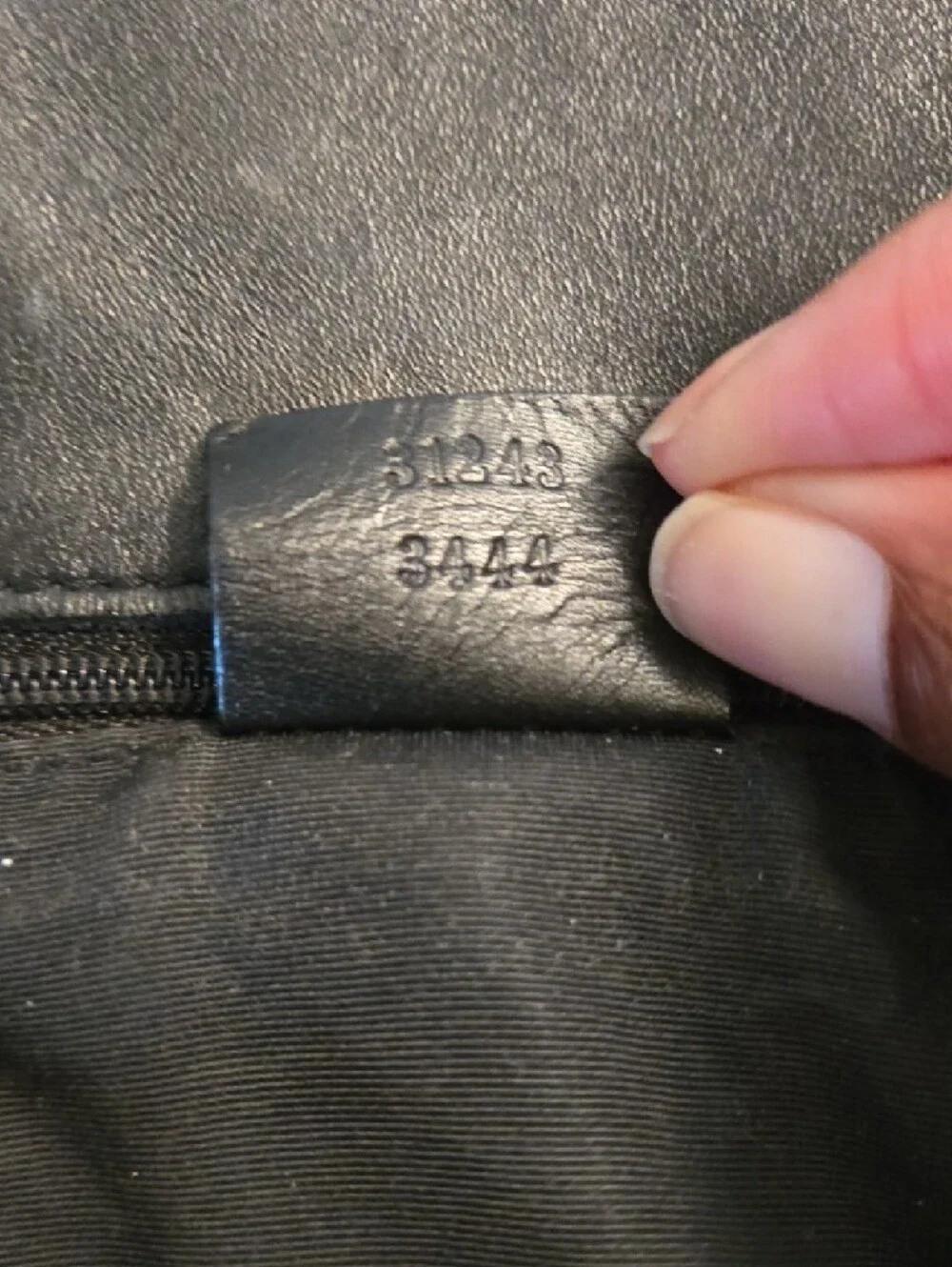 Designer Authentic Gucci Monogram Tote Bag in Charcoal Black - Picture 4 of 7